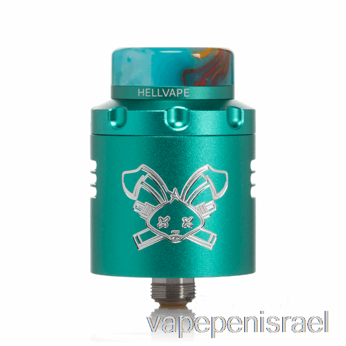 חד פעמי Vape Israel Hellvape Dead Rabbit V3 24mm Rda טורקיז